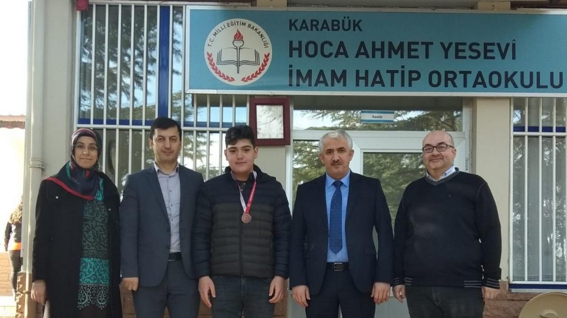 Türkiye Halter Şampiyonasında Öğrencimiz Türkiye 3. sü Olmuştur.
